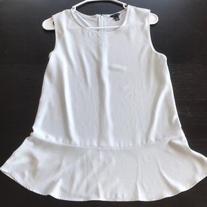 Ann Taylor Light Blue Peplum